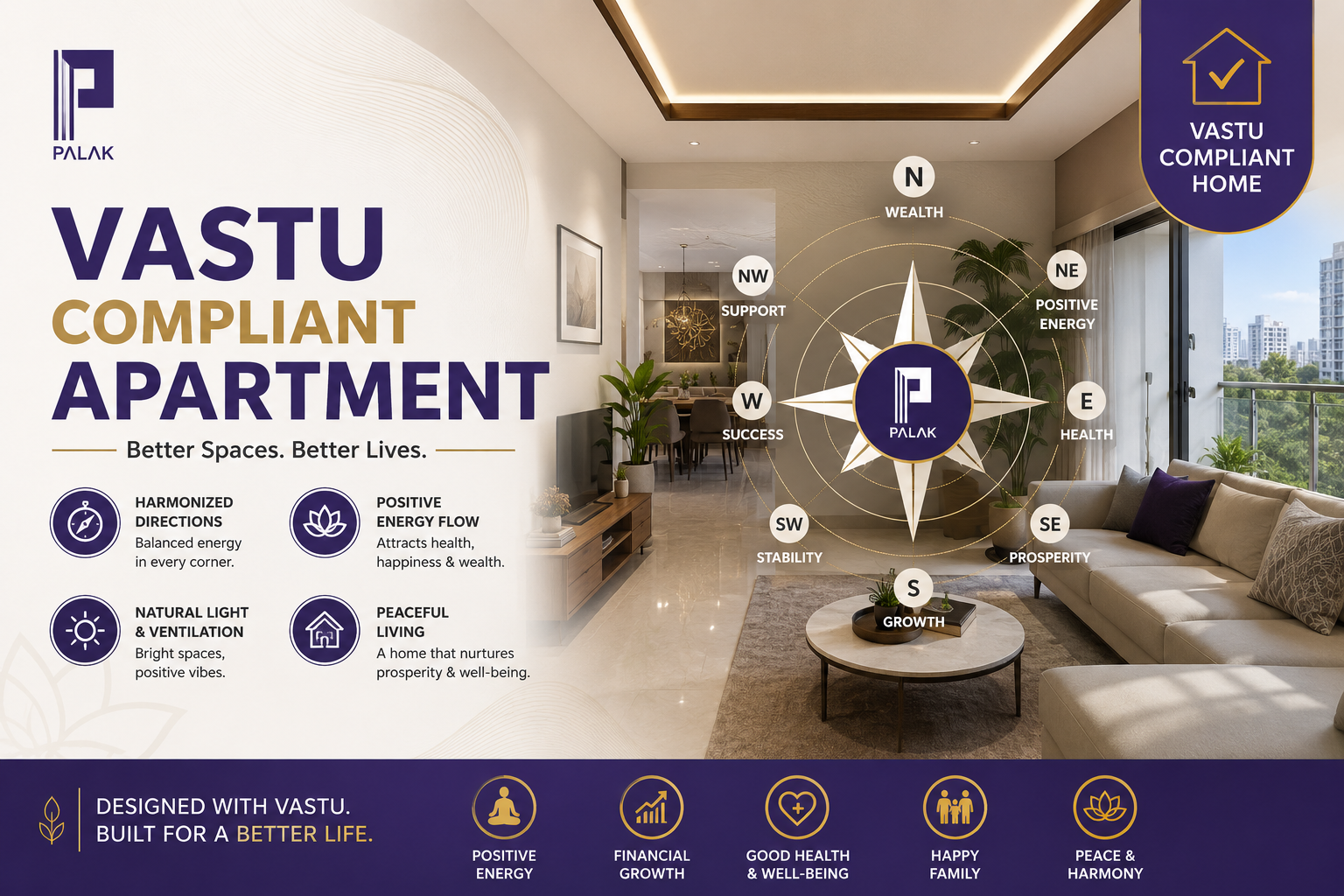 vastu compliant apartment